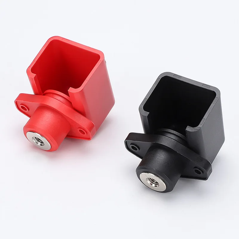 Nickel Plated Copper Screw Terminal Through-Wall Connector Bolt Type for ESS Storage Power Application