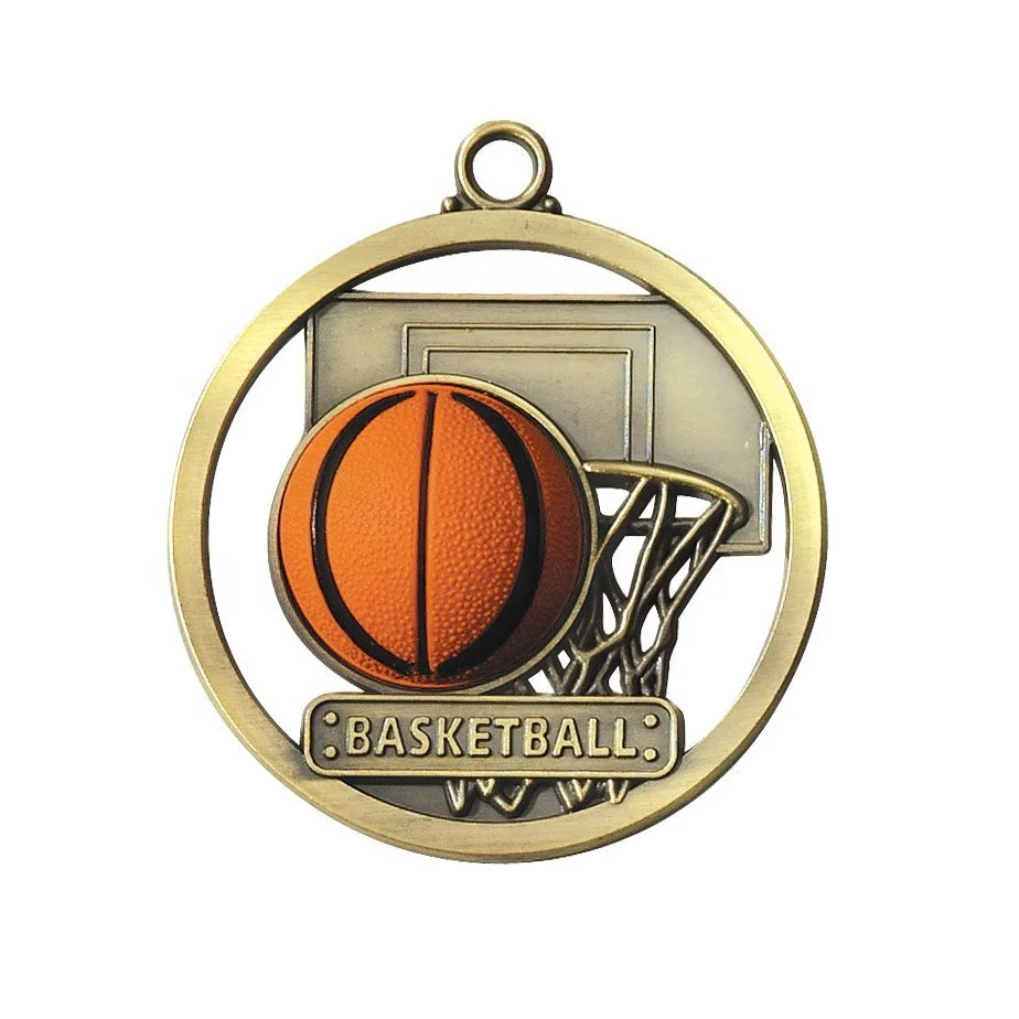
 Дешевая оптовая продажа 3D металлическая награда Волейбол Баскетбол регби футбольная игра Спортивная металлическая золотая медаль  