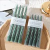 Fil de torsades de pâte frite vert foncé (4 pièces)