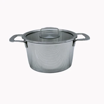 Kitchen 18/20 cm Stock Pot Impact bonding bottom Slanted soup pot set