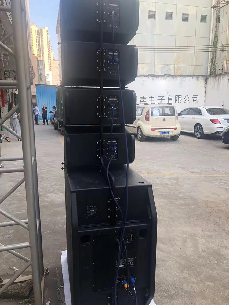 HA18SA Active Single 18 Inch Portable Self Powered Subwoofer Outdoor Sound System Line Array Church Speaker