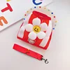 Red striped sunflower chest strap