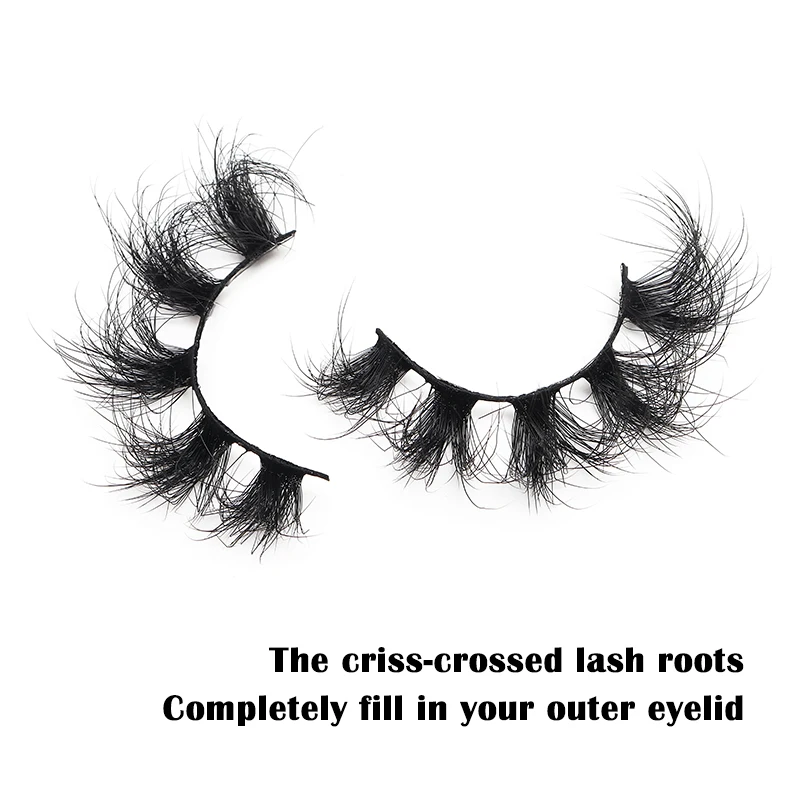 3d 5d Mink Faux Fake Eyelash Dramatic Volume Bulk Mink Wholesale Short