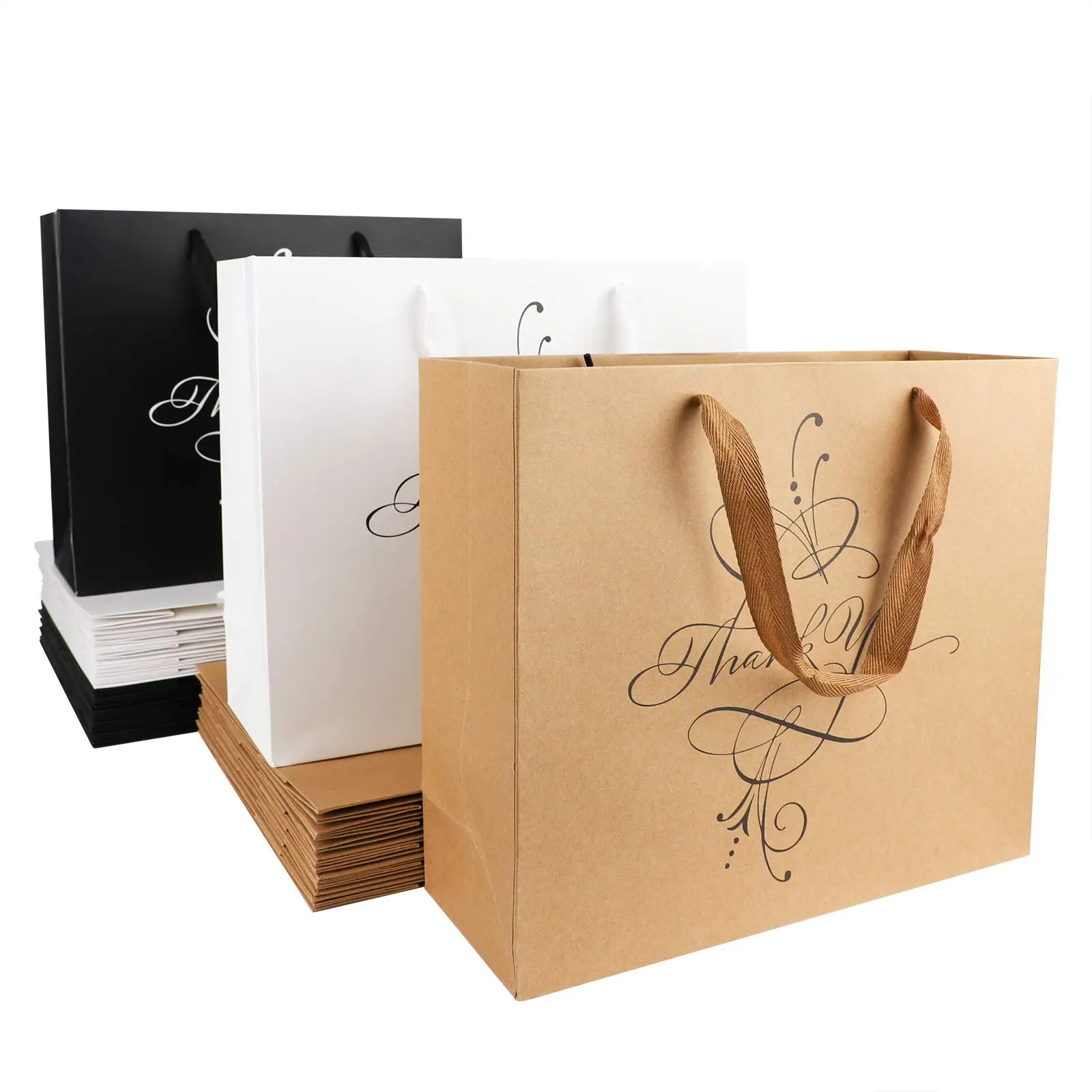 Makeup Gift Bags Sublimation Shopping Paper Bag Black Tote Reusable  Personalized Luxury Custom Designer Carrier Bag - Buy Jewelry Gift Box And  Bag Silver Santa Wine Ziplock Paper Small Bags Luxury Wedding