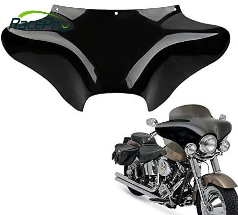 Motorcycle Agressive Front Outer Batwing Fairing for Harley Road King Dyna Softail Kawasaki Honda Suzuki Yamaha Cruiser
