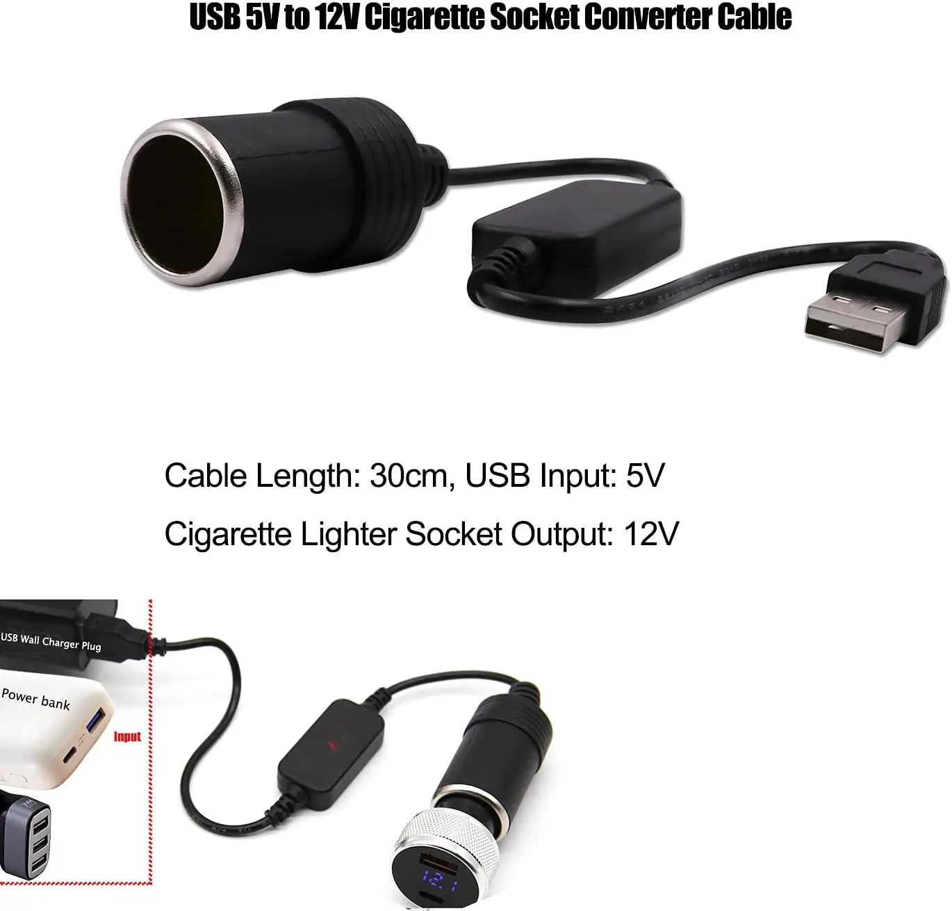 Presa Accendisigari Usb Per Auto