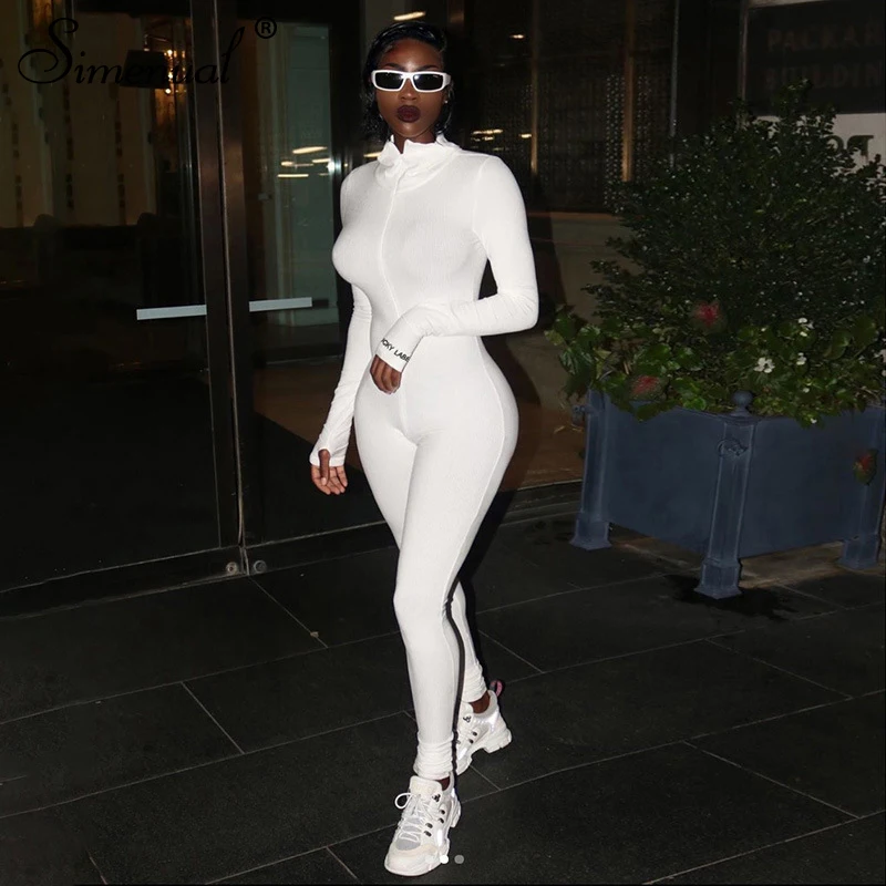 white full body jumpsuit