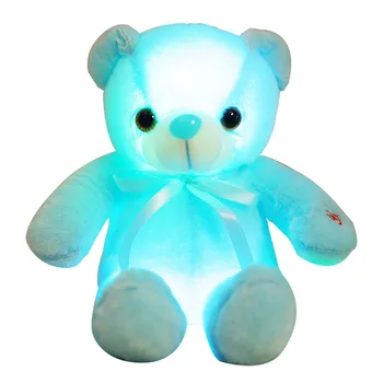 Wholesale 50cm Light Up Giant Stuffed Teddy LED Plush Toys Teddy Bear