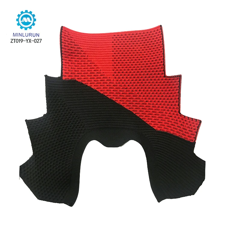 Китайская фабрика, низкая цена, беговые кроссовки, спортивная обувь, верх, нейлон, полиэстер, трикотажная обувь, верх