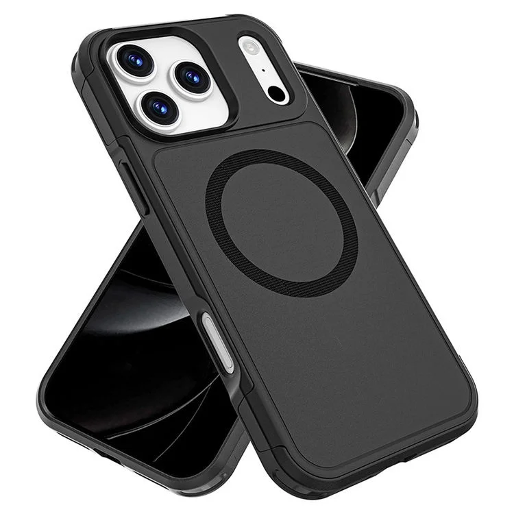 Manufacturers Direct Supply Wholesale 2025 Premium Armor Mobile Magnetic  Phone cover for iPhone 17 hard Case Black Phone Cover