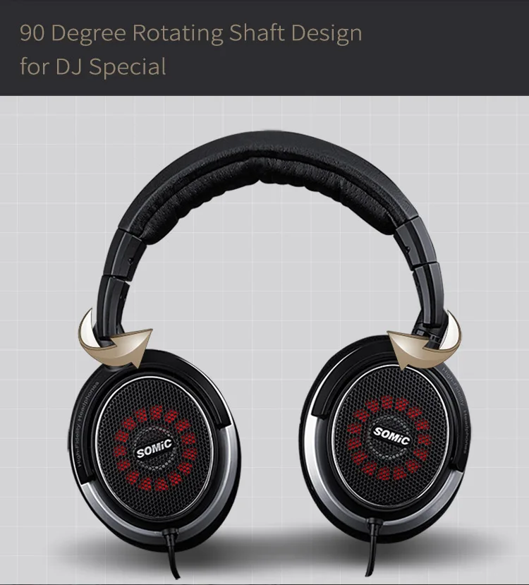 Wired Over-ear Stereo Hifi Headphones 