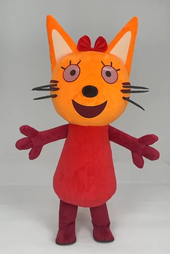 Customizable Inflatable Giant Cookie Cat Mascot Costume Wild Animal Mascot Costume for Events Party Cosplay