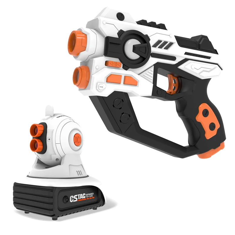 BATTLE SHOOTING LASER GUN 2 全4種セット Laser Tag Action Pack - 2-Player Battle Set – FAO Schwarz