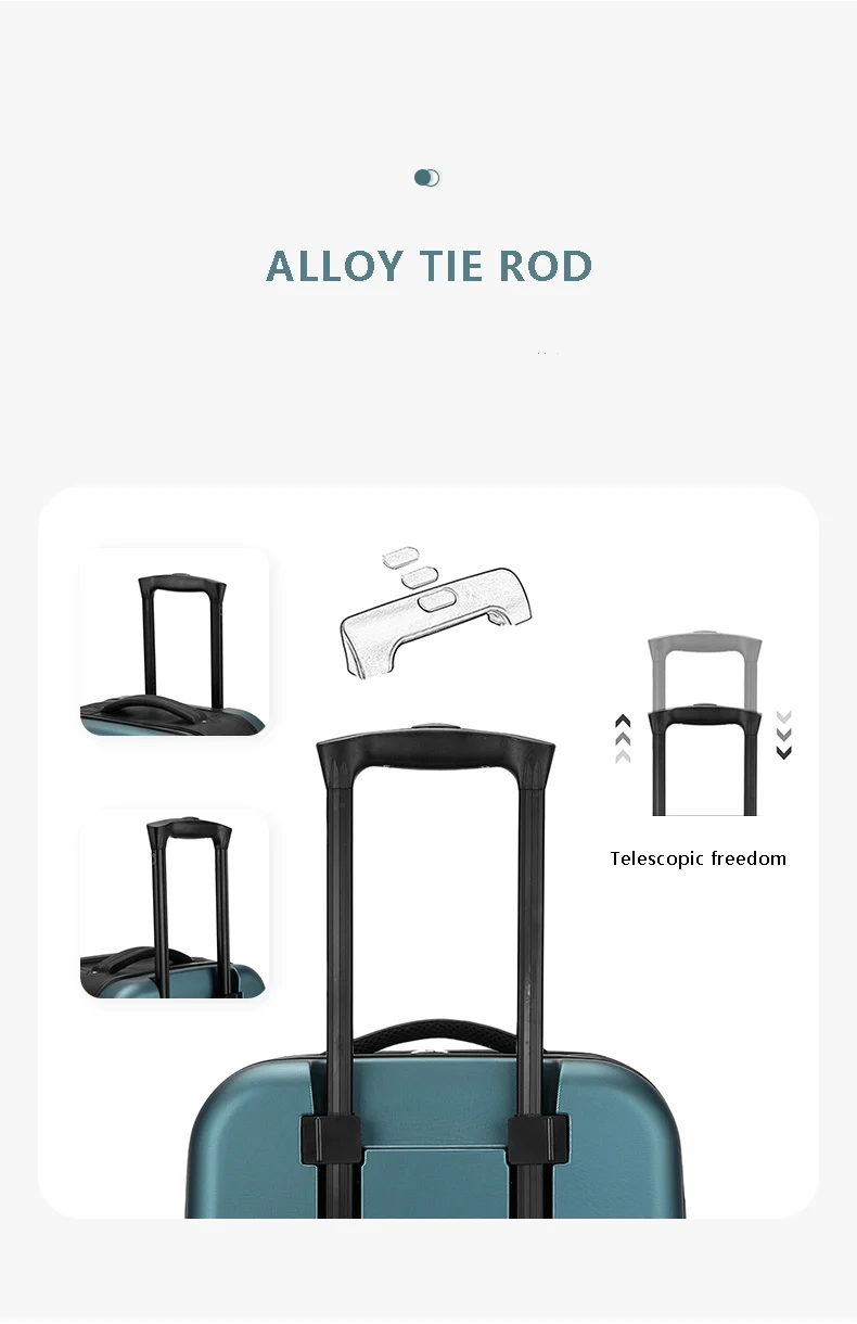 Code Lock PC Foldable Suitcase for Travel Luggage Case With Polyester Lightweight Foldable Suitcase Luggage Bag