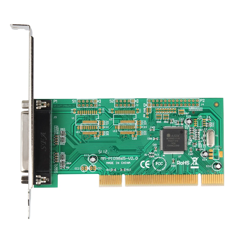 
Бесплатная доставка PCIe PCI 1 DB-25 параллельный порт принтера (LPT1) Драйвер карты 