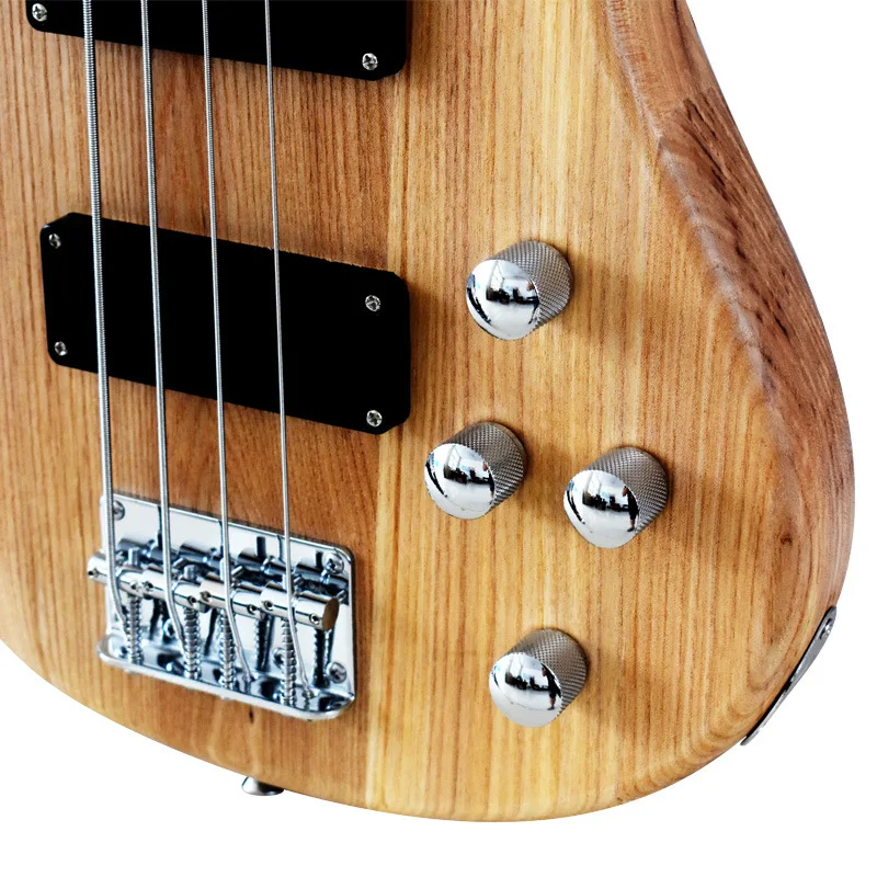Paisen  High Quality Cheap 4 String Bass Guitar Electric 4 String  Acoustic Bass Guitar Kit