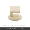 Beige wristwatch&bracelet base-1 position