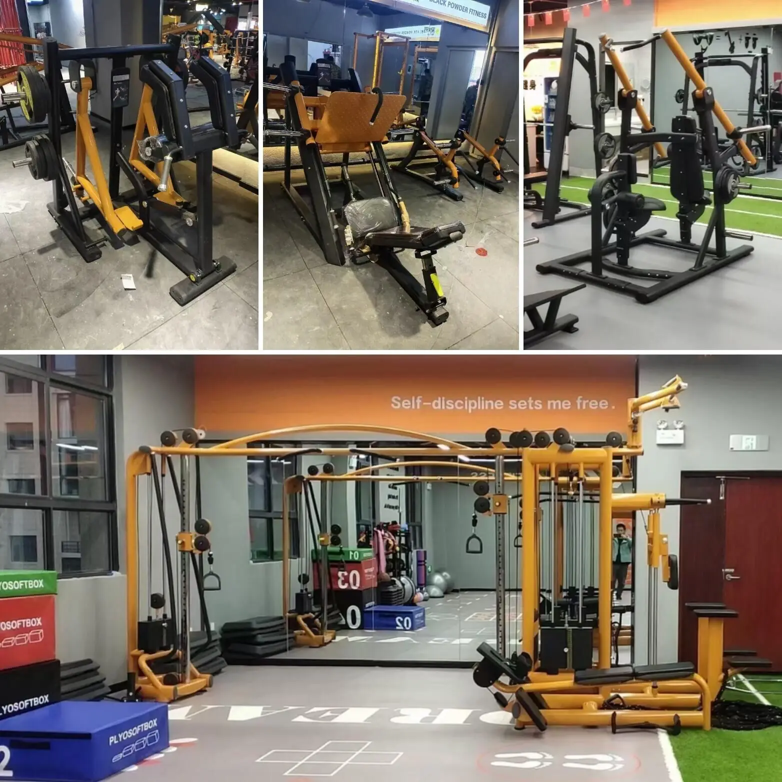 China Sport Show Gym Fitness Equipment Power Cage/ Rack Multifuncional ...