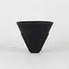 Taza de filtro de silicona negra