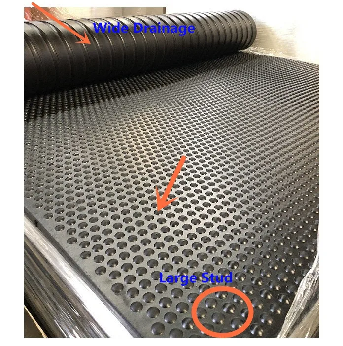 Livestock Equine Bubble Top Rubber Stable Mat For Horse,Horse Stable