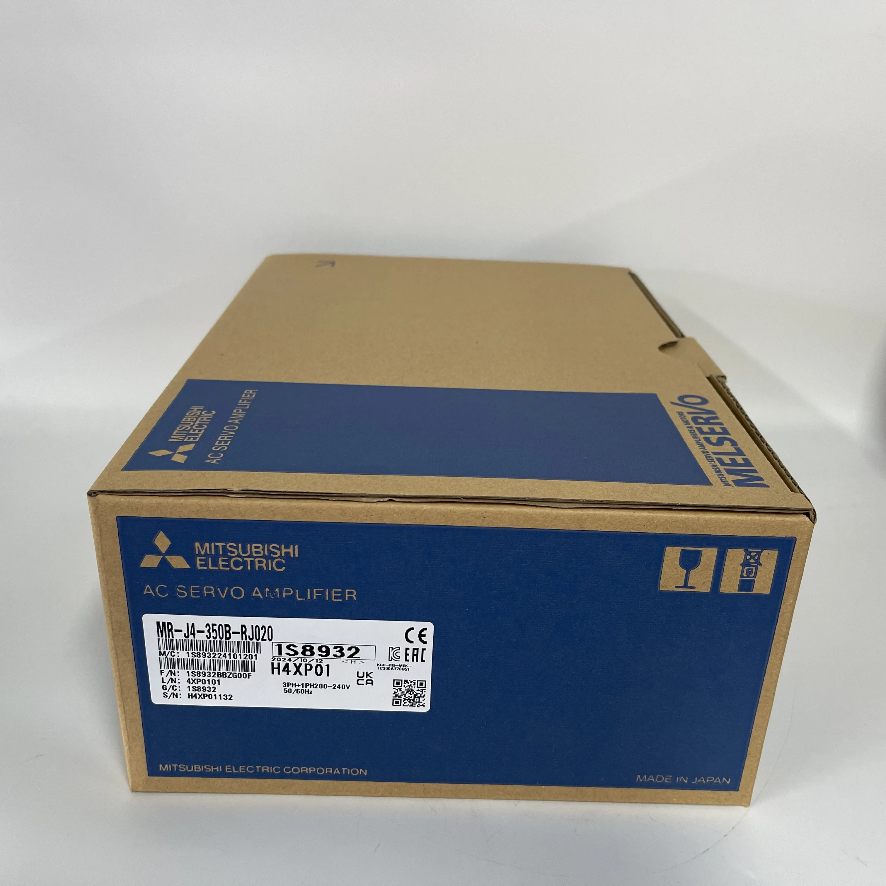 Mitsubishi AC Servo Amplifier MR-J4-350B-RJ020