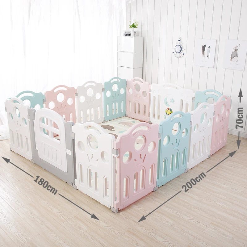 
Baby fence indoor removable plastic safety play yard children playpen 