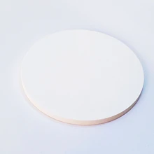 Round shape hot press high density BN Ceramic Sputtering Target 3N 99.9% boron nitride target