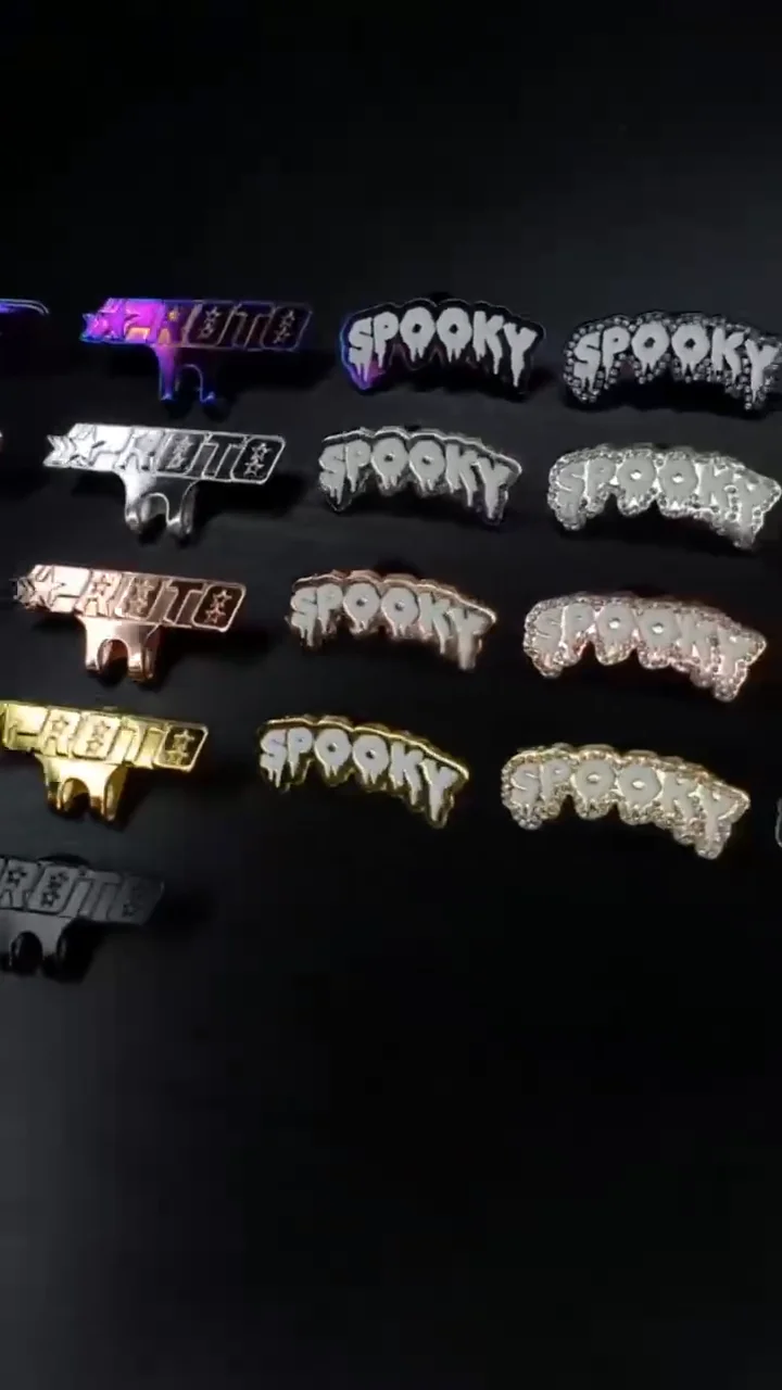 Metal Crafts Wholesale Hat Pins,Gold Plated Soft Hard Custom Enamel Pin Brim Clip Buy Golf Hat