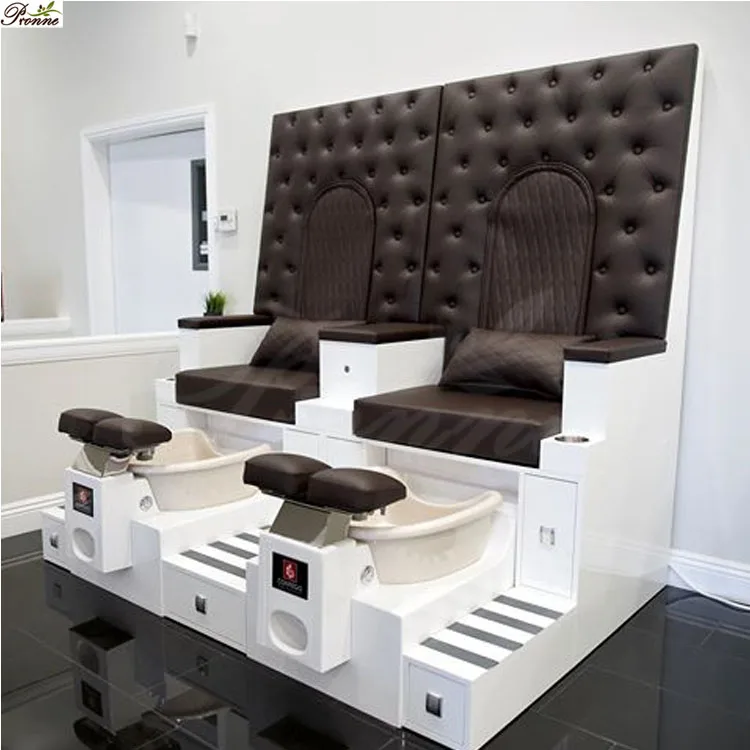 SPA Beauty Nail Salon Bench Style Vantage Pedicure Station Ideas With  Disposable Liner