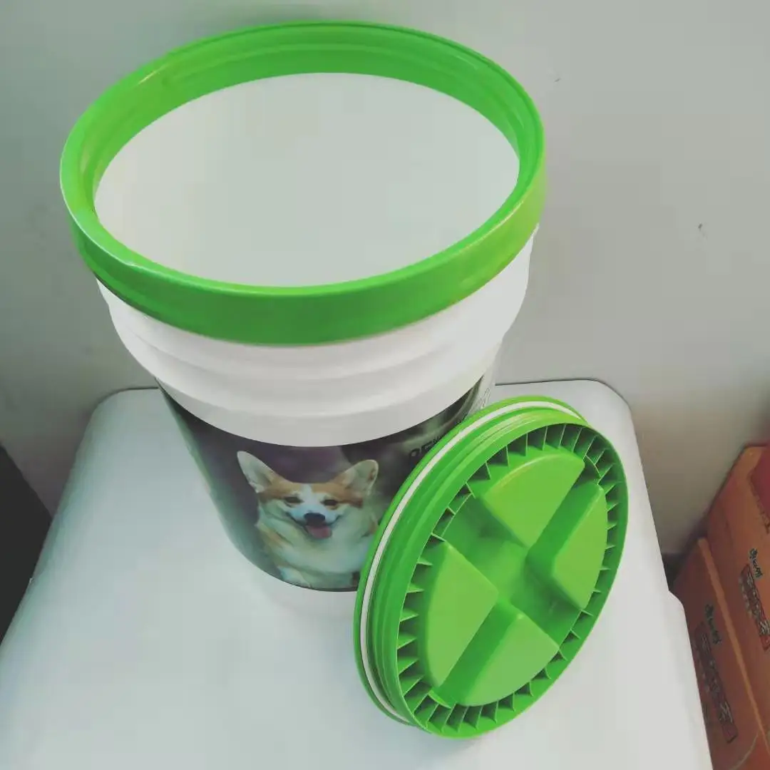 Bpa Free Food Grade 5 Gallon Food Storage Solutions Moisture Proof Airtight Buckets With Gamma