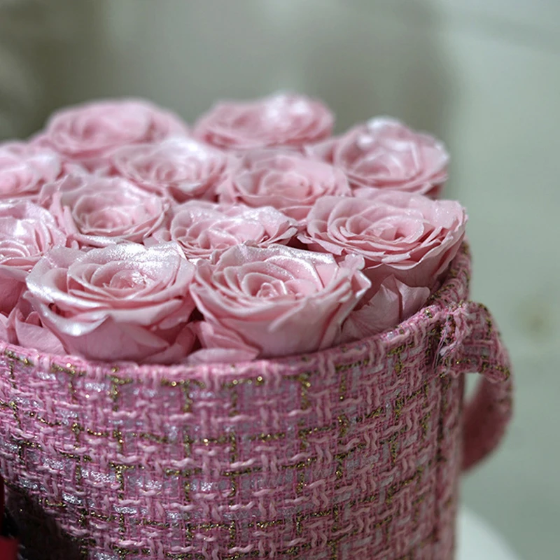 product forever roses in a round box preserved rose bouquet eternal flower valentines mothers day anniversary birthday flowers-57