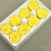 B mei 4-5 amarillo limón (8 flores)