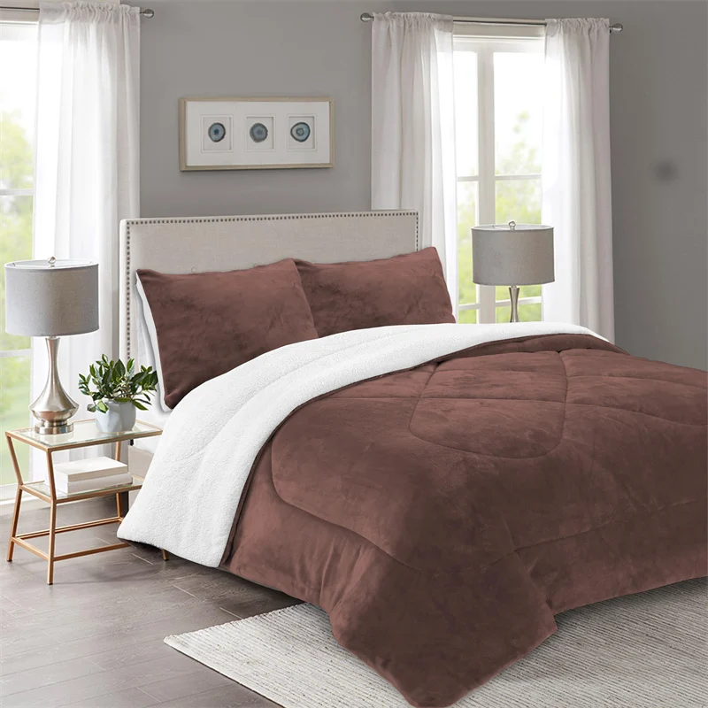 Brillmax Winter Soft Thick Microfiber Warm Colcha Comforter