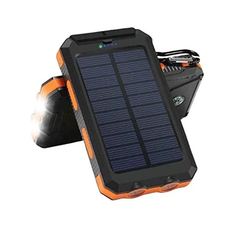 2023 Outdoor Solar Mobile Batteries Charger Power Bank Solar Phone ...