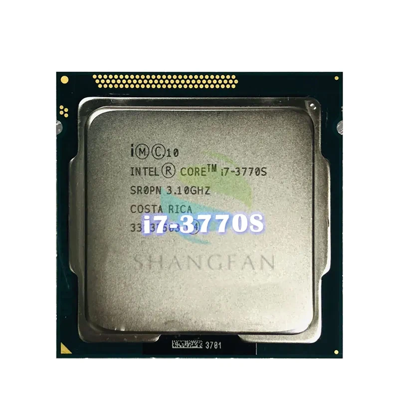 Intel Core i7-3770S 3.1GHz LGA 0 Processor i7 CPU - I7 65W Quad