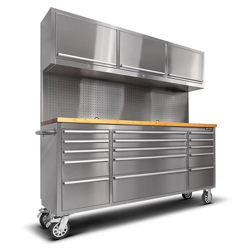 Wholesale Industrial Heavy Duty Tool Box Trolley Toolbox 72 Inch Car Tool Cart Tool Cabinets details