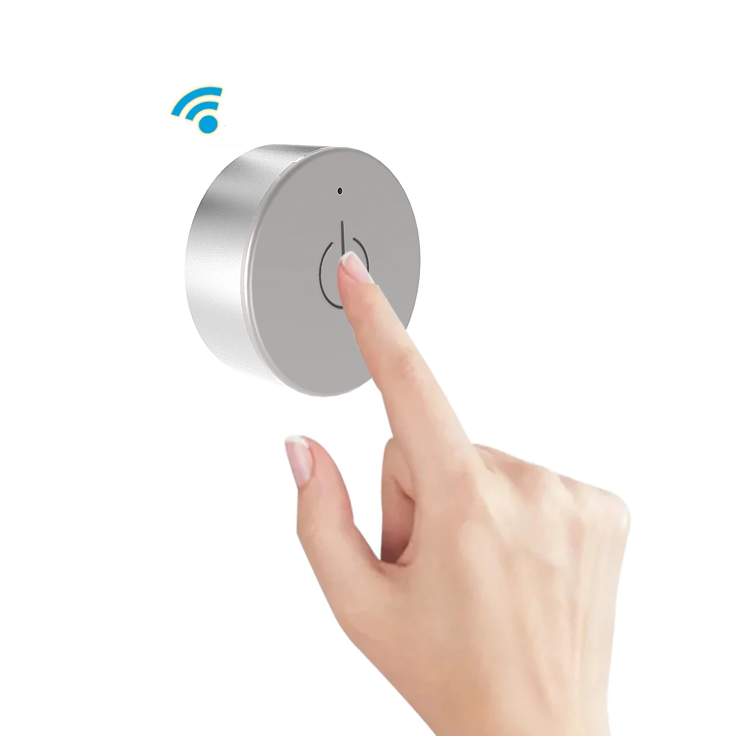 Portable Smart Wireless LED Touch Switch Control LED Cabinet Light Brightness for Home Office Furniture