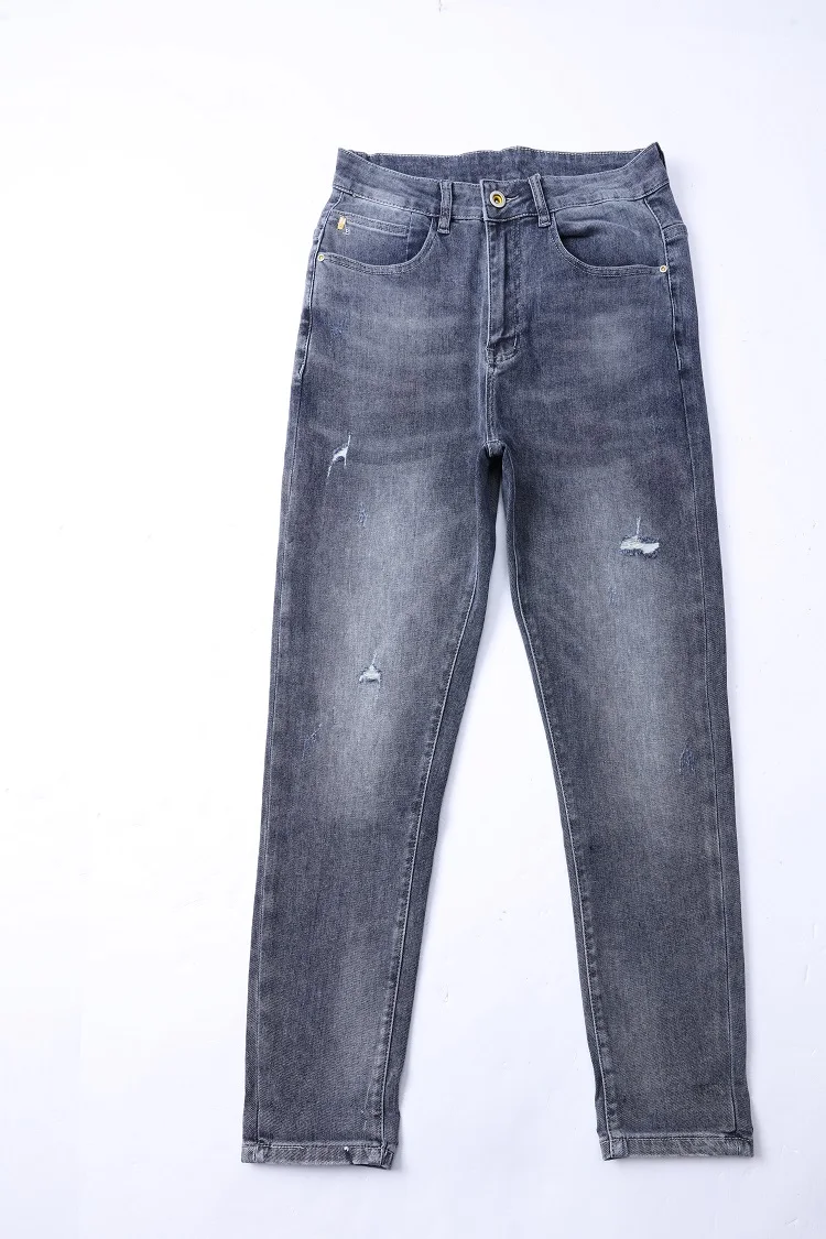 Skinny Ripped Jeans Men Boys Jeans 