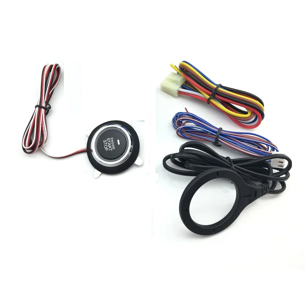 Universal Smart Start System Rfid Car Alarm System Car Original Car Key Start Engine Kit