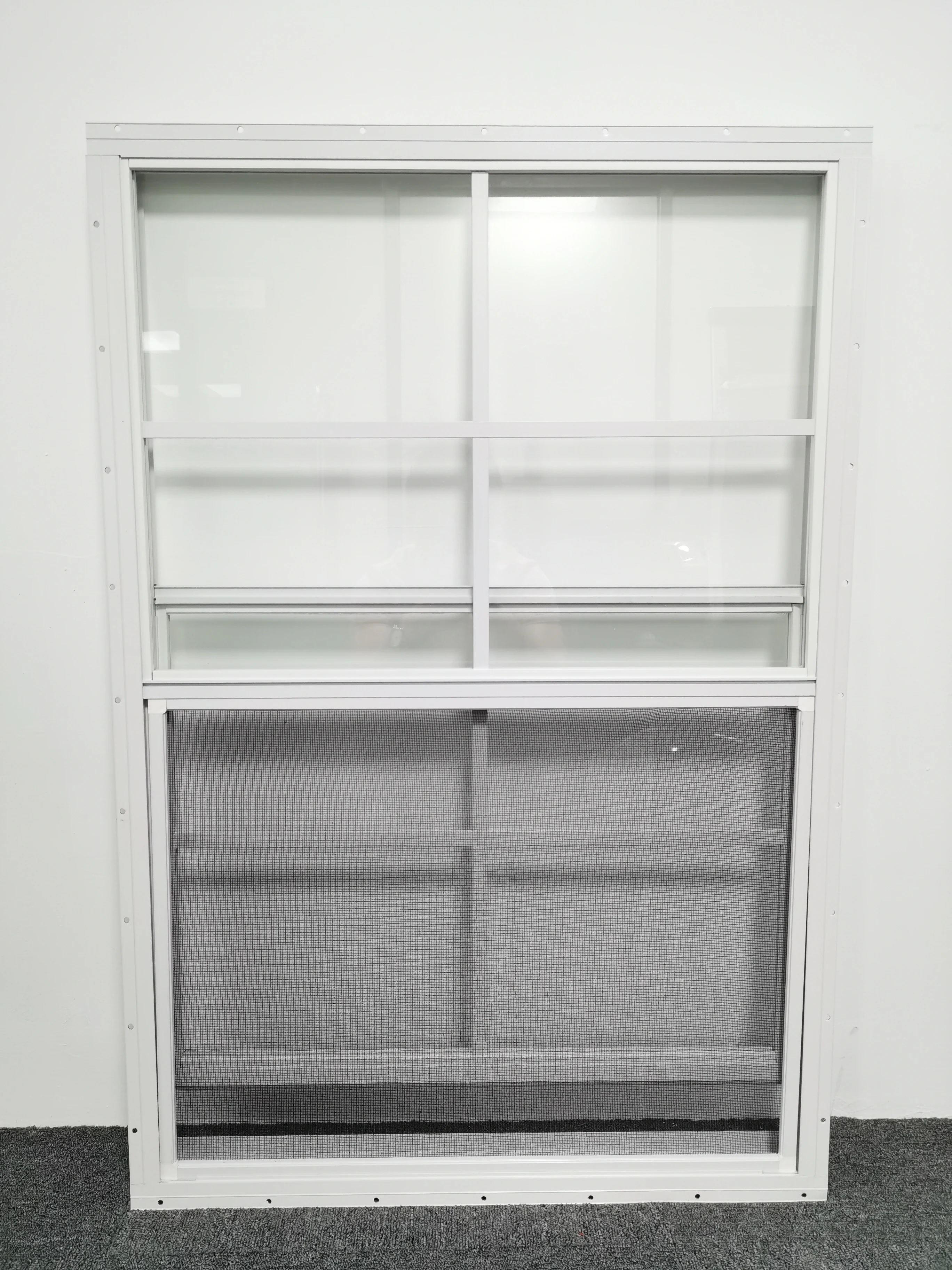 product aluminum vertical sliding shed windows-4