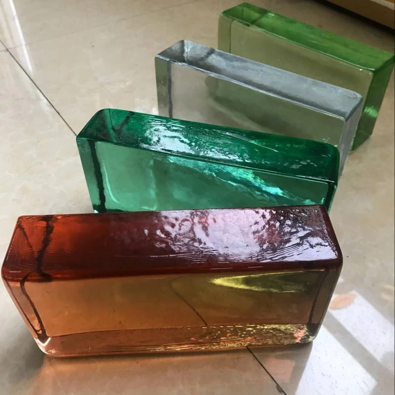 Crystal Solid Glass Block for Building Glass