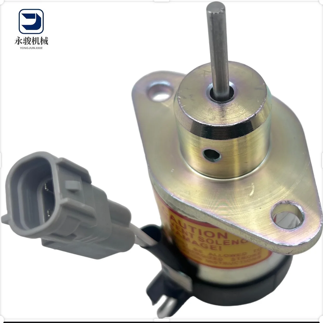 High Quality New 12V Fuel Shut-Off Solenoid Valve Model 1E369-60011 PS45CZ393 for V2607 V3307 Construction Machinery Parts
