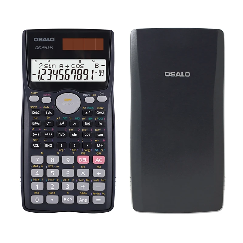 Achetez Osalo Os-991ms Calculatrice Scientifique 401 Fonctions Batterie  Calculadora Cientifica Pour Les Étudiants de Chine