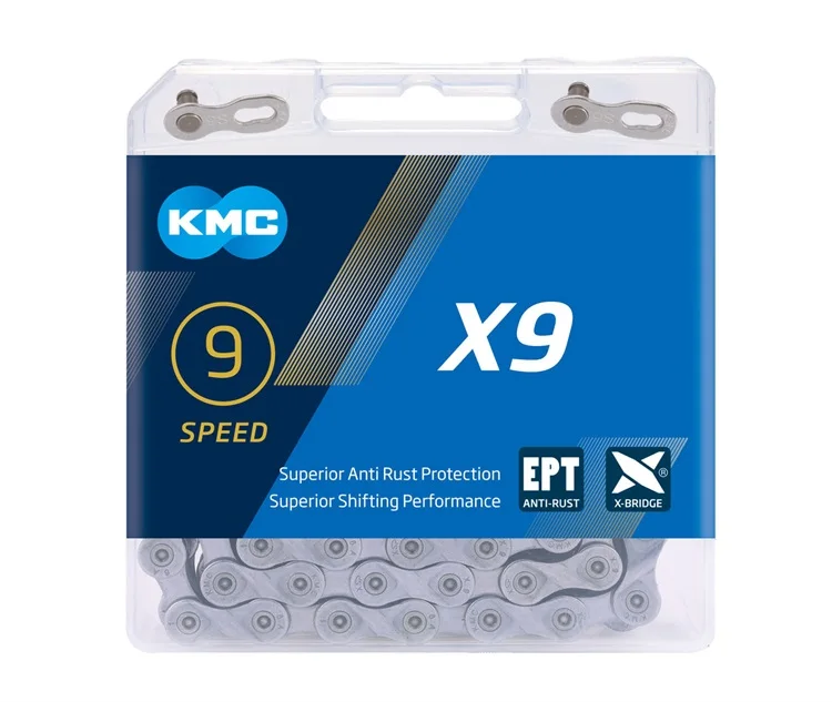 KMC X9 X9SL X9EPT Speed Bicycle Chains Eco Durable