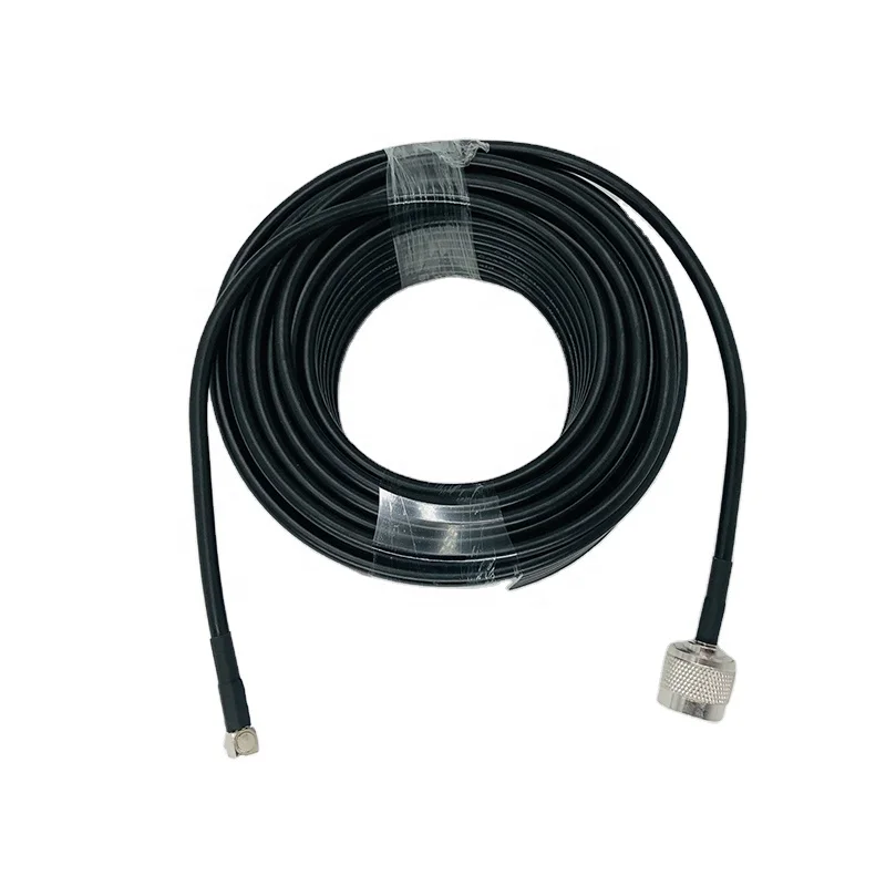 High Quality Low Loss RG58 Coaxial Cable Jumper N Male to TS9 Male 10m Cable Coaxial Coaxial Cable Connector