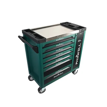 metal TOOL CABINET WITH 7 DRAWER AND SIDE DOOR STORAGE SPACE For tools