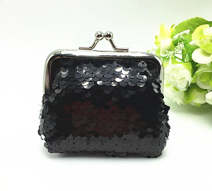 Most Popular Mermaid Reversible Sequin Small Hand Change Coin Purse Fancy Small Purse