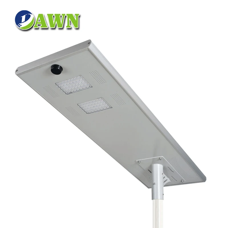 Factory Direct Sale High Lumen Brightness Efficiency 80W All In One LED Solar Street Light Shopping Site Chinese Online