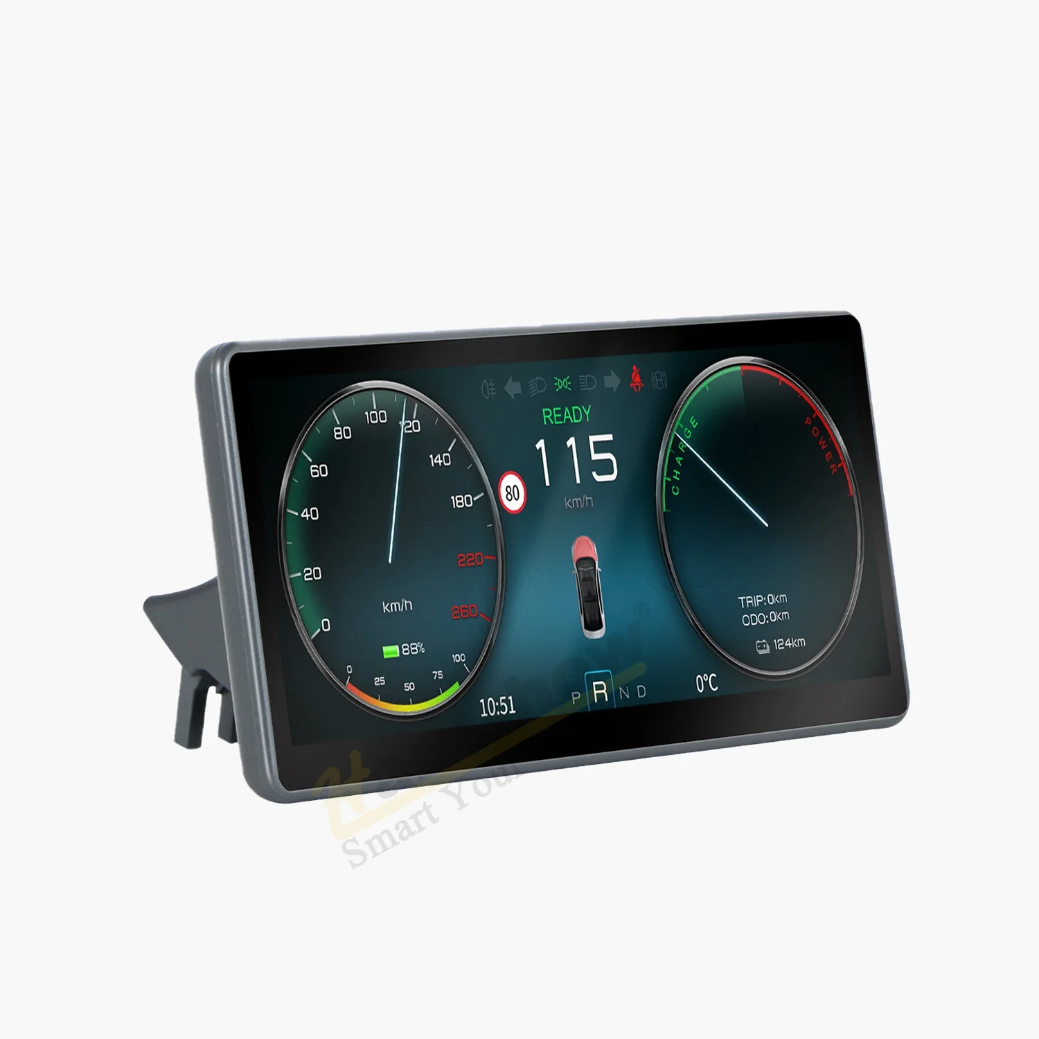 Hansshow Apple Carplay Wireless Android Auto Instrument Cluster Display