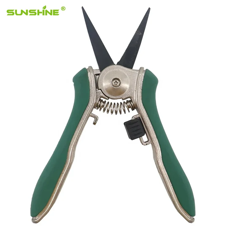 Ciseau à Élaguer Ausonia 31109 - Double Coupe 19,5cm, Pivot Excentré Pour Vergers